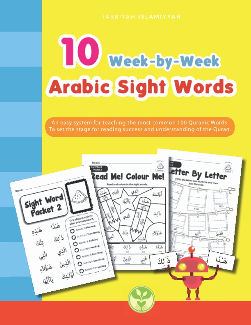 10 Week by Week Arabic Sight Words