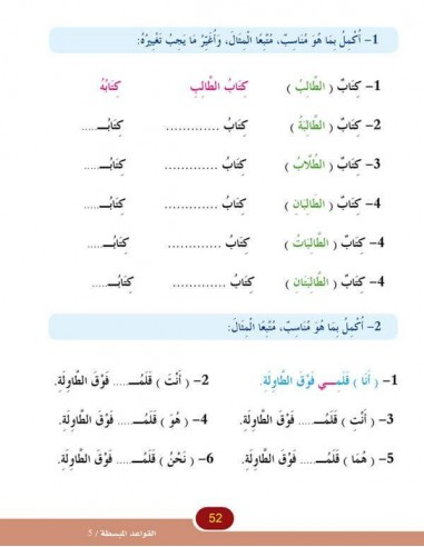 Simplified Grammar, Level 5