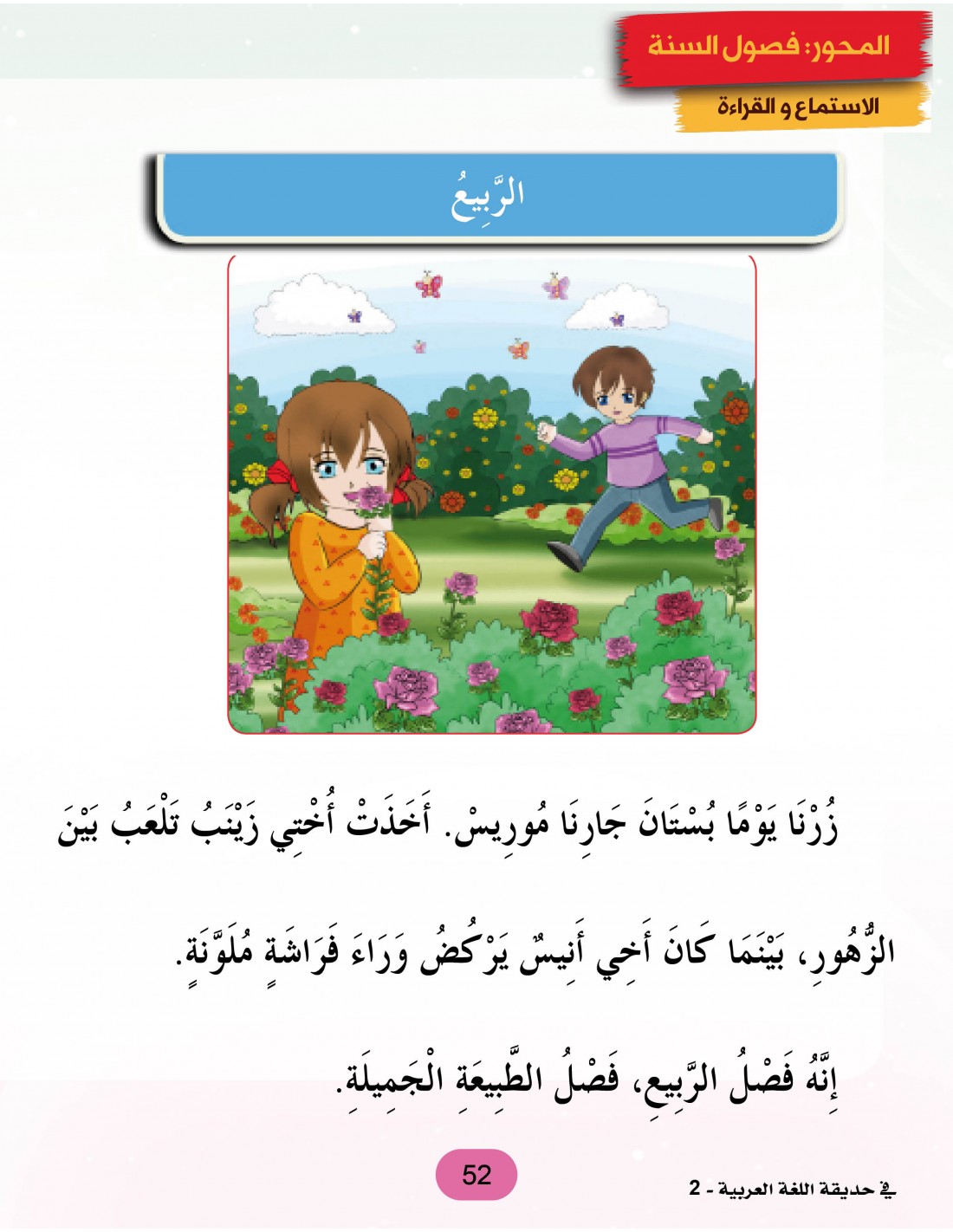 In The Garden of Arabic -Curriculum Level 2