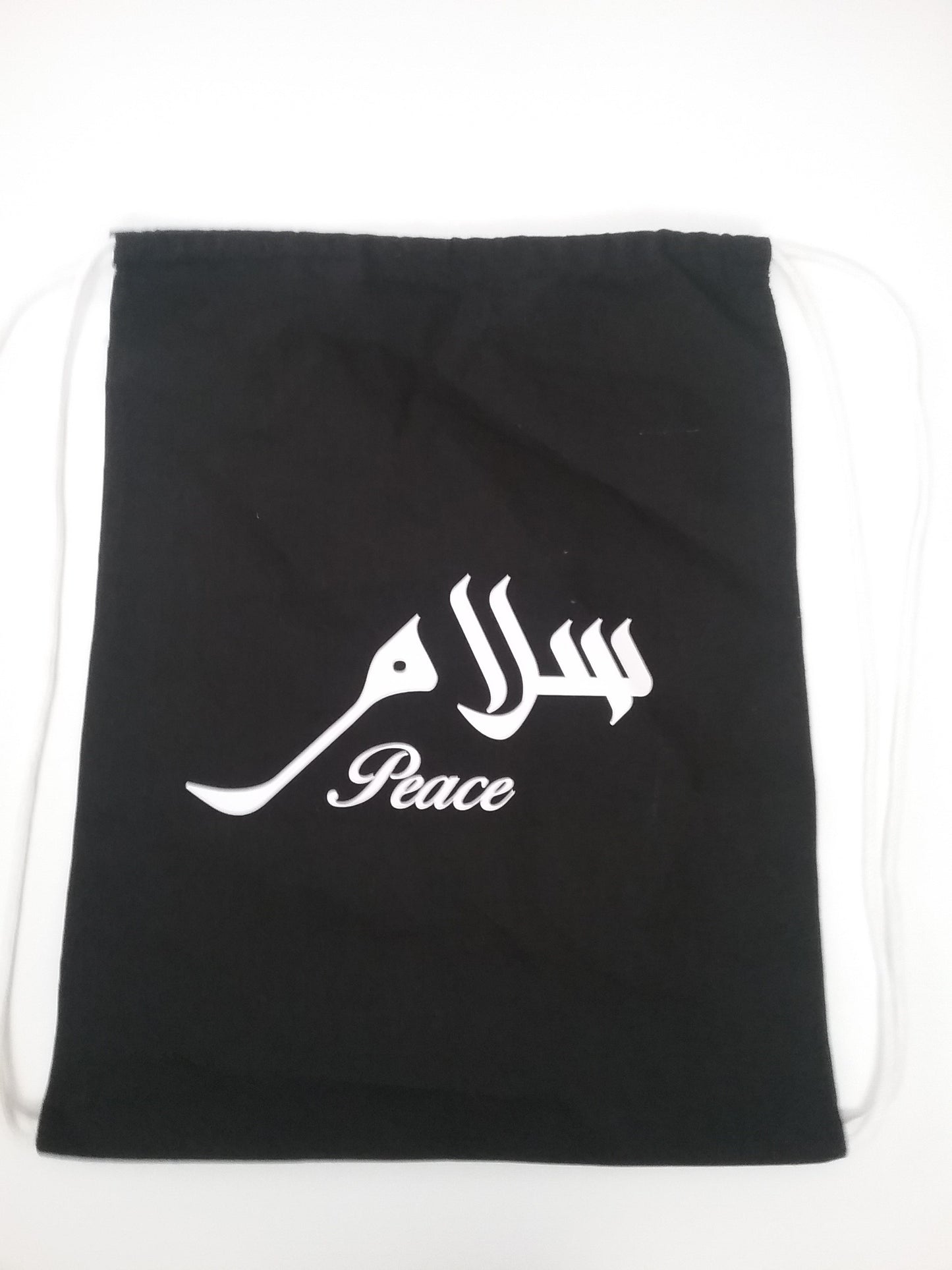 Salaam Drawstring Back Bag