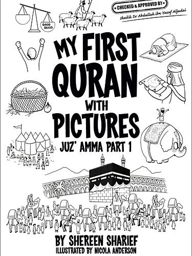 My First Quran With Pictures Juz Amma Part 1- Coloring Book